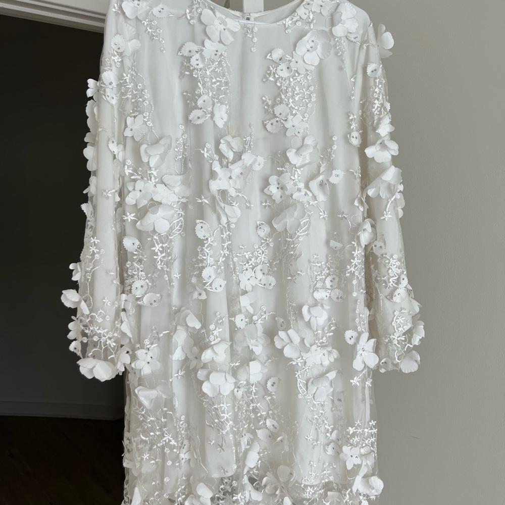 Free People X Mestiza floral mini dress